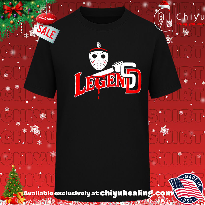 Jason Voorhees X San Diego Padres hat knife legends shirt, Hoodie, Sweatshirt, Poster Canvas, Mug, Ornaments