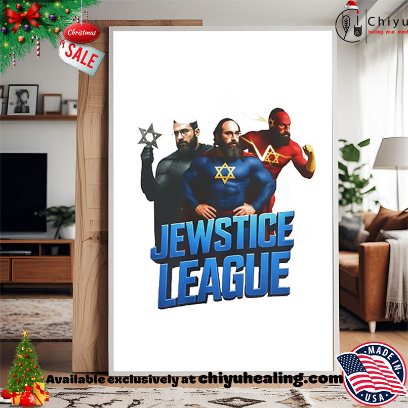 Jewstice League Superheroes Graphic shirt, Hoodie, Sweatshirt, Poster Canvas, Mug, Ornaments