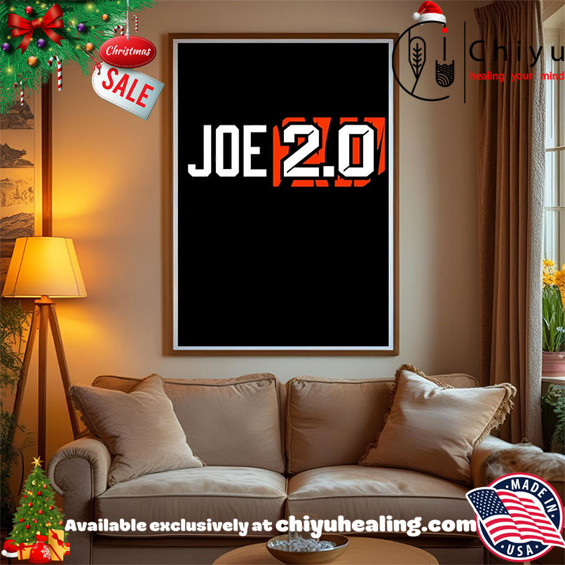 Joe Burrow Cincinnati Bengals Joe 2.0 shirt, Hoodie, Sweatshirt, Poster Canvas, Mug, Ornaments