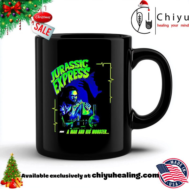 Jurassic Express It's Alive a man and his monster shirt, Hoodie, Sweatshirt, Poster Canvas, Mug, Ornaments