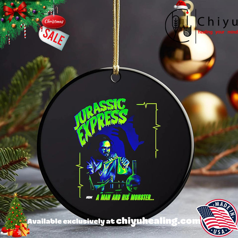 Jurassic Express It's Alive a man and his monster shirt, Hoodie, Sweatshirt, Poster Canvas, Mug, Ornaments