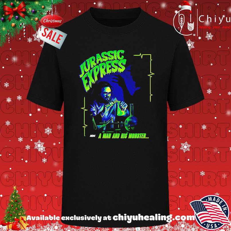 Jurassic Express It's Alive a man and his monster shirt, Hoodie, Sweatshirt, Poster Canvas, Mug, Ornaments