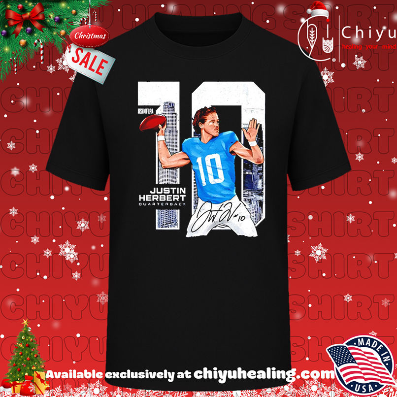 Justin Herbert Los Angeles Chargers Throw city shirt, Hoodie, Sweatshirt, Poster Canvas, Mug, Ornaments
