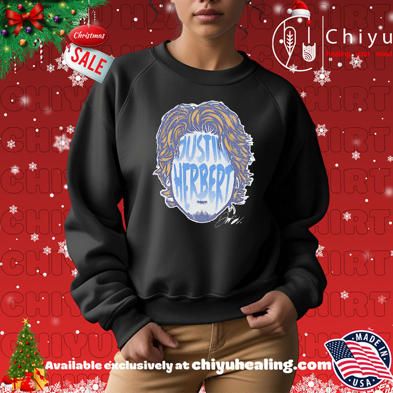 Justin Herbert Los Angeles Chargers player silhouette shirt Justin Herbert Los Angeles Chargers player silhouette shirt