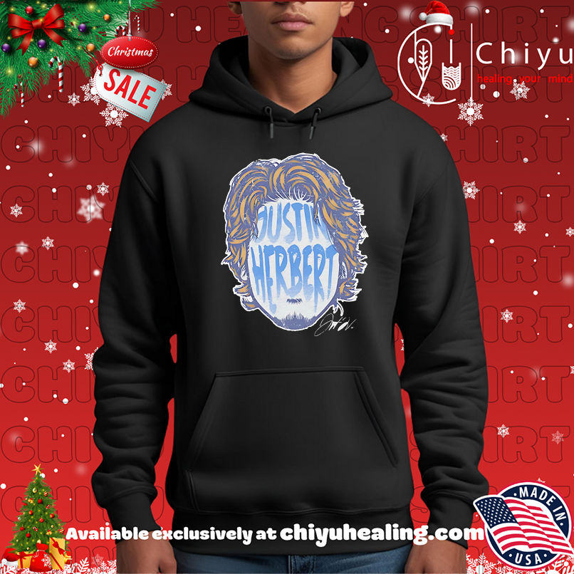 Justin Herbert Los Angeles Chargers player silhouette shirt Justin Herbert Los Angeles Chargers player silhouette shirt