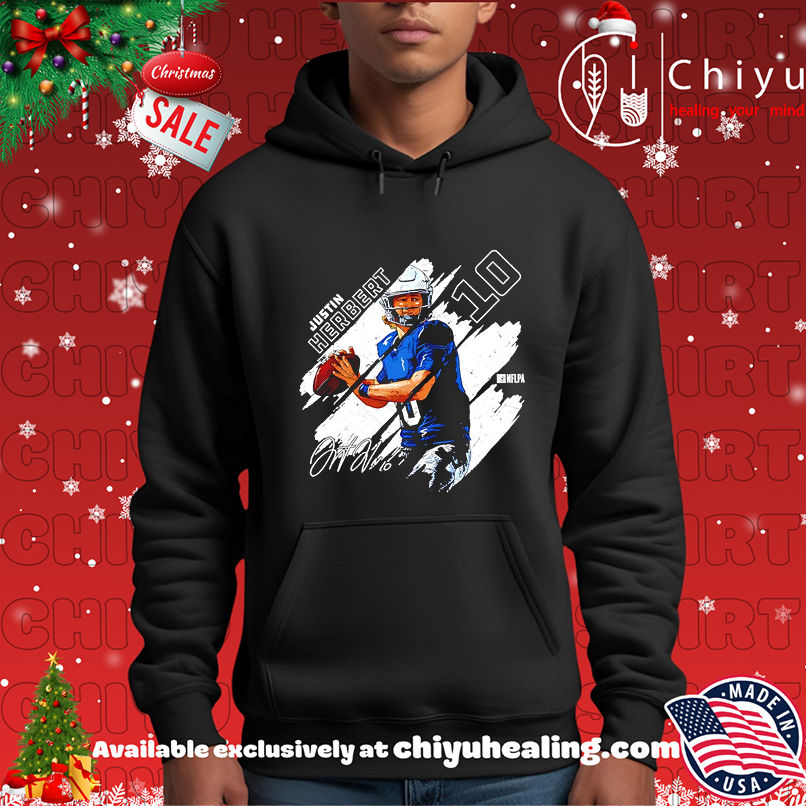 Justin Herbert Los Angeles Chargers stripes signature shirt Justin Herbert Los Angeles Chargers stripes signature shirt