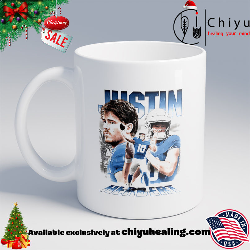 Justin Herbert Los Angeles Chargers vintage signature shirt, Hoodie, Sweatshirt, Poster Canvas, Mug, Ornaments