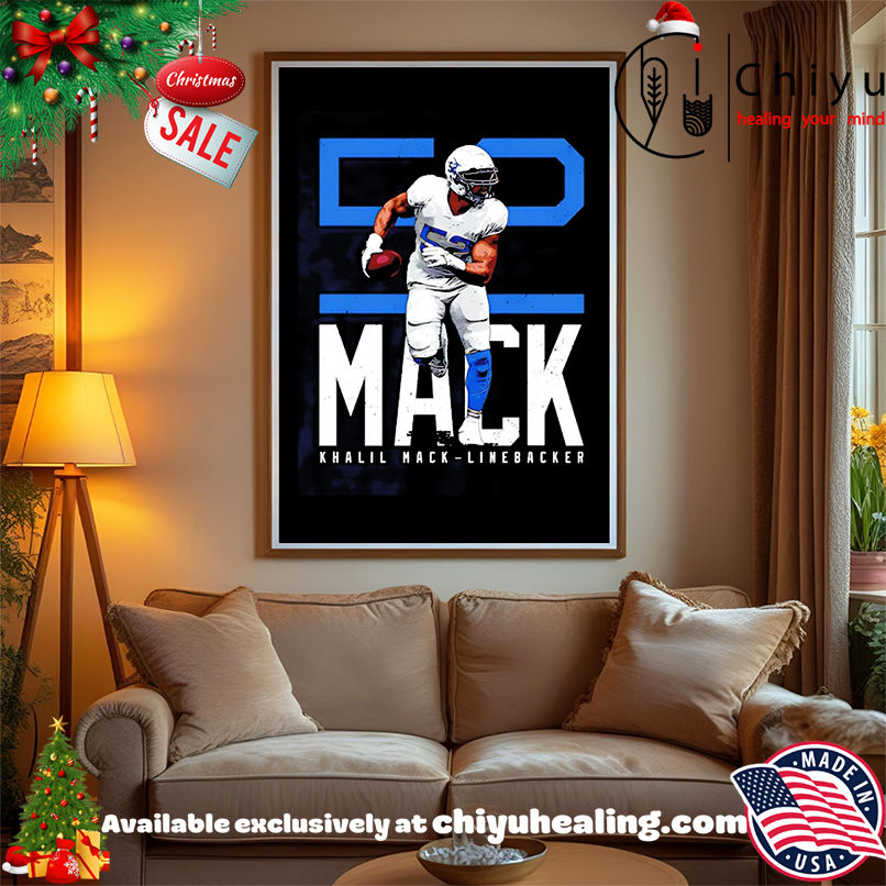 Khalil Mack Los Angeles Chargers bold number shirt, Hoodie, Sweatshirt, Poster Canvas, Mug, Ornaments