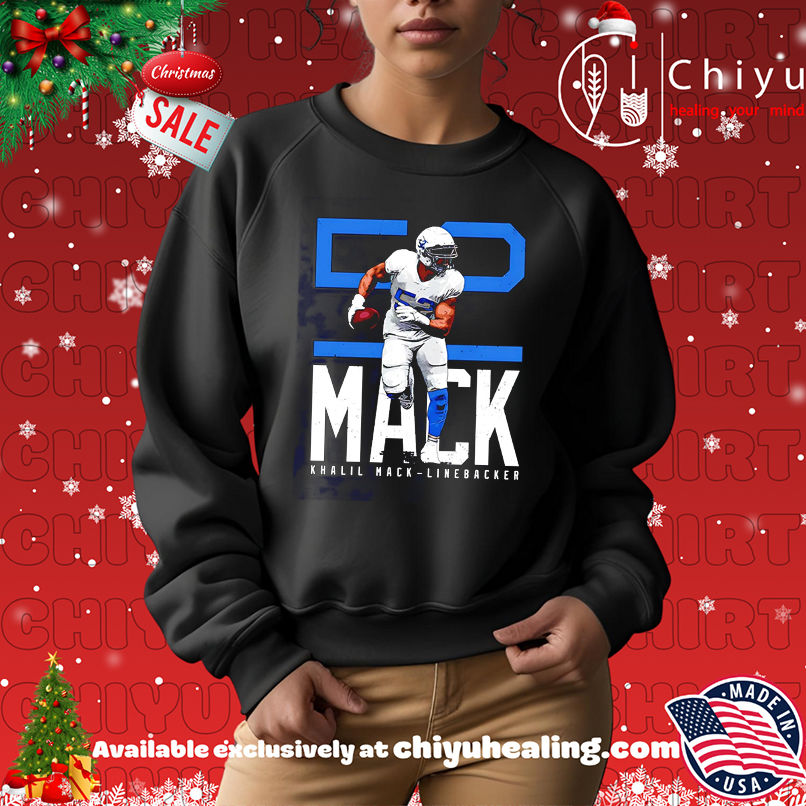 Khalil Mack Los Angeles Chargers bold number shirt Khalil Mack Los Angeles Chargers bold number shirt