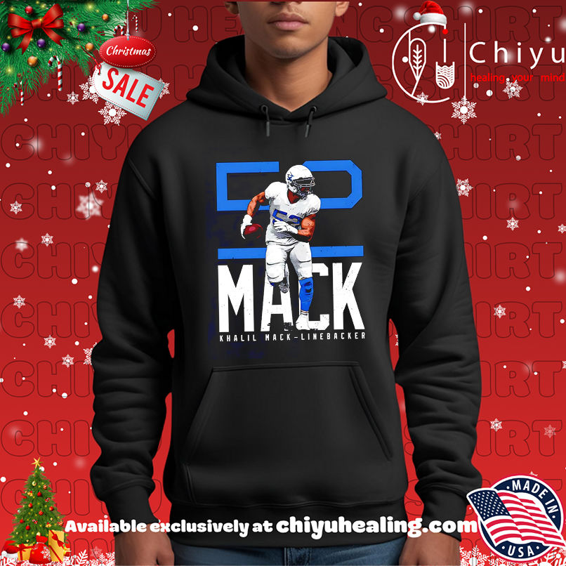 Khalil Mack Los Angeles Chargers bold number shirt Khalil Mack Los Angeles Chargers bold number shirt