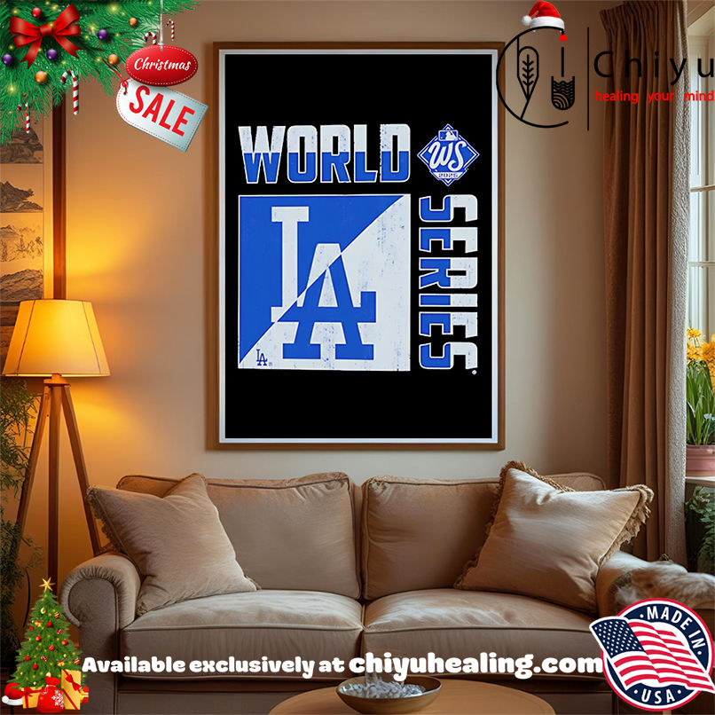 LA Dodgers 2025 World Series Champions shirt, Hoodie, Sweatshirt, Poster Canvas, Mug, Ornaments