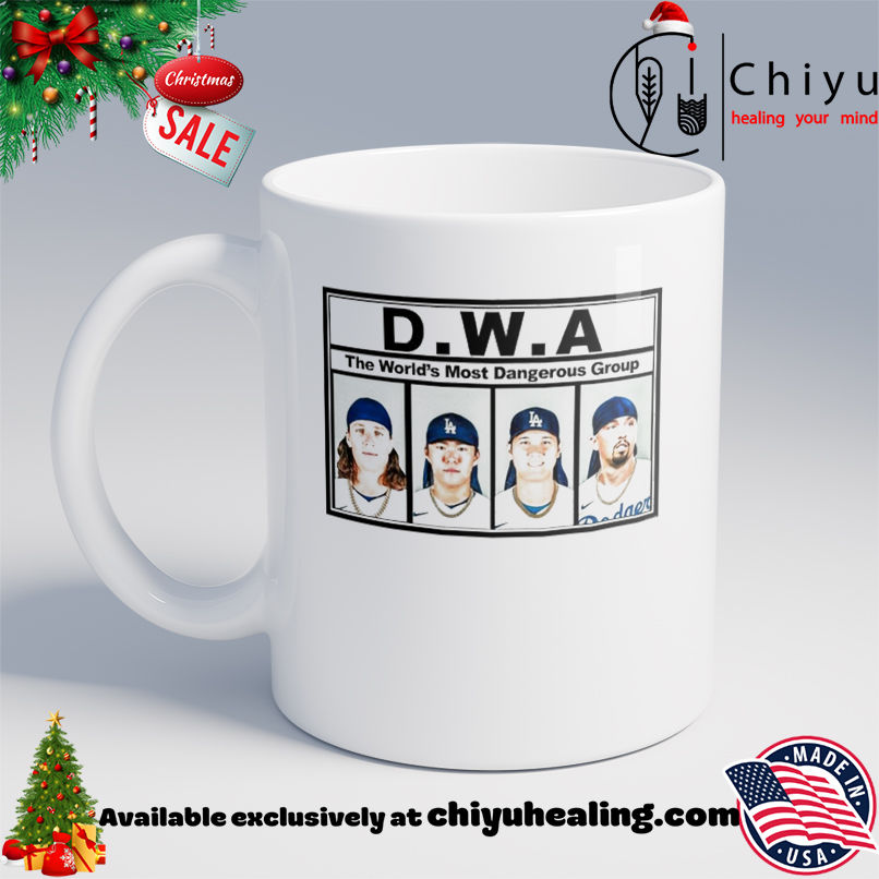 LA Dodgers DWA The World's Most Dangerous Group shirt, Hoodie, Sweatshirt, Poster Canvas, Mug, Ornaments