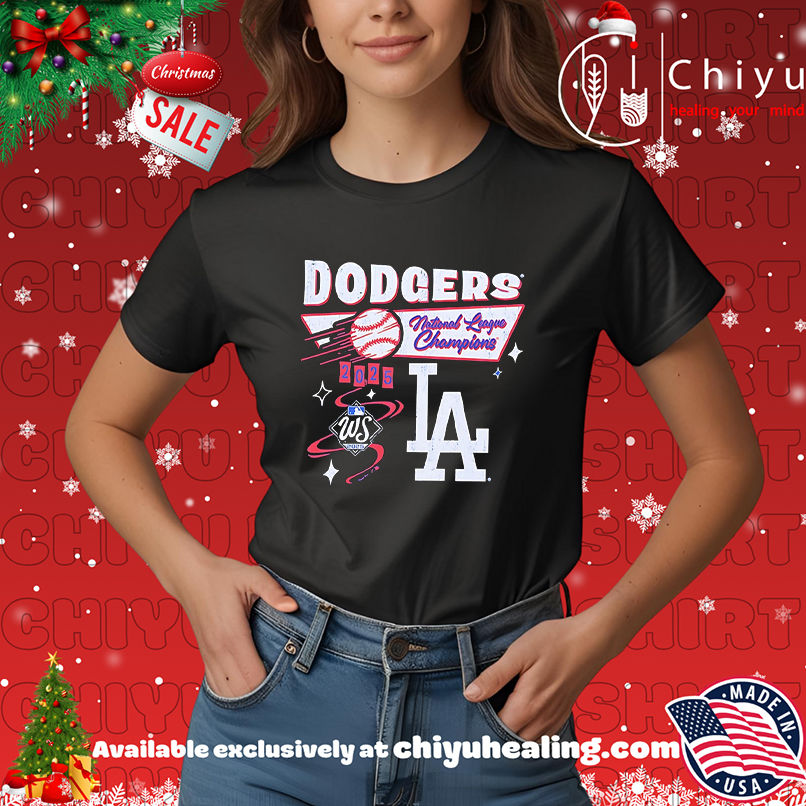 LA Dodgers National League Champions 2025 vintage shirt, Hoodie, Sweatshirt, Poster Canvas, Mug, Ornaments