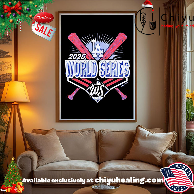 LA Dodgers World Series 2025 vintage shirt, Hoodie, Sweatshirt, Poster Canvas, Mug, Ornaments