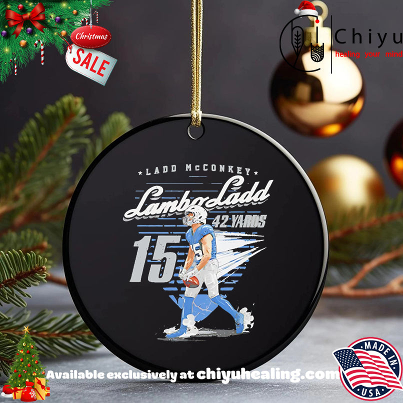 Ladd McConkey Los Angeles Chargers Lambo Ladd shirt, Hoodie, Sweatshirt, Poster Canvas, Mug, Ornaments