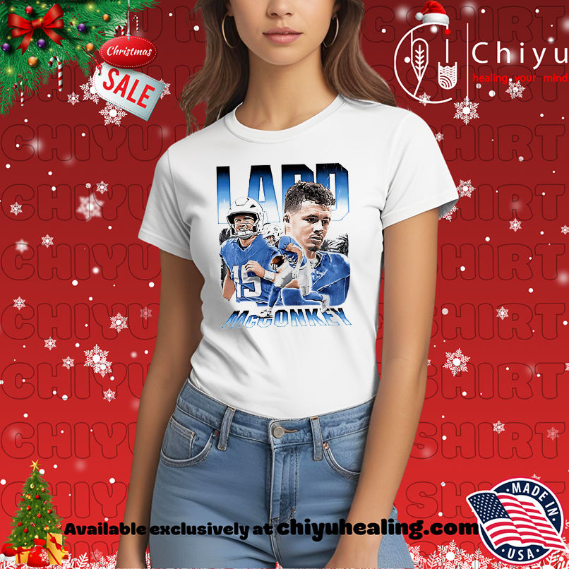 Ladd McConkey Los Angeles Chargers vintage shirt, Hoodie, Sweatshirt, Poster Canvas, Mug, Ornaments