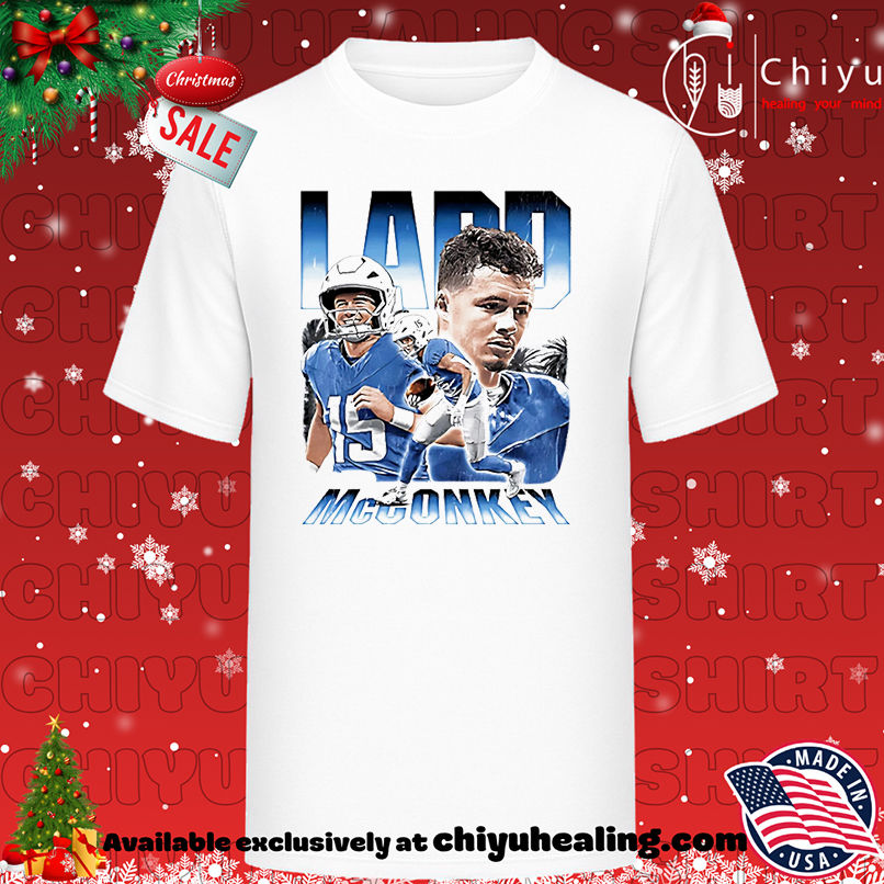 Ladd McConkey Los Angeles Chargers vintage shirt, Hoodie, Sweatshirt, Poster Canvas, Mug, Ornaments