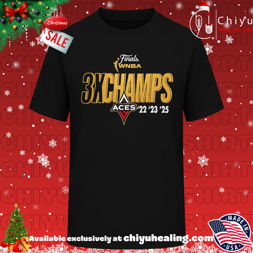 Las Vegas Aces 3 Times WNBA Finals Champions Celebration 2025 shirt, Hoodie, Sweatshirt, Poster Canvas, Mug, Ornaments