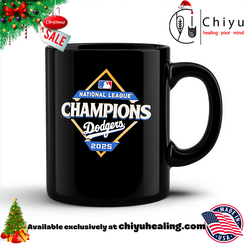 Los Angeles Dodgers 2025 National League Champions Locker Room shirt, Hoodie, Sweatshirt, Poster Canvas, Mug, Ornaments