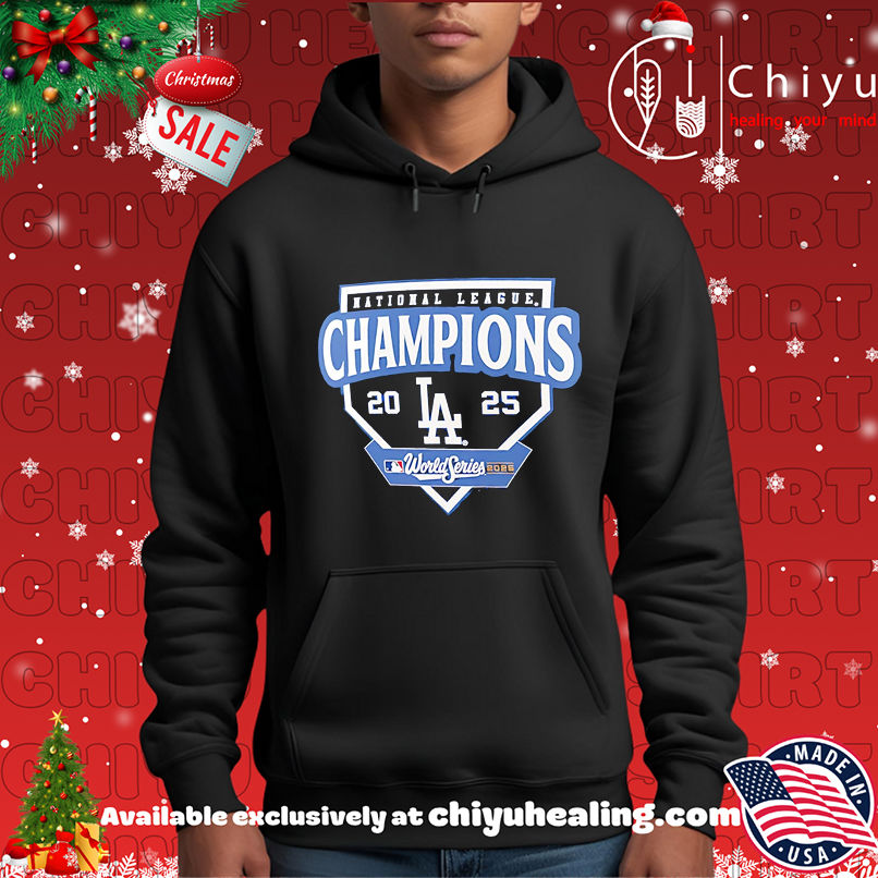 Los Angeles Dodgers 2025 National League Champions logo shirt Los Angeles Dodgers 2025 National League Champions logo shirt