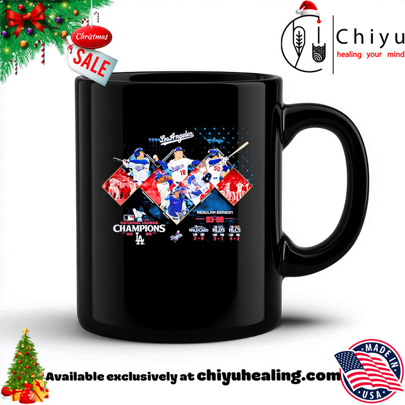 Los Angeles Dodgers 2025 National League Champions poster shirt, Hoodie, Sweatshirt, Poster Canvas, Mug, Ornaments