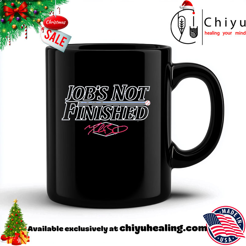 Los Angeles Dodgers Job's Not Finished signature shirt, Hoodie, Sweatshirt, Poster Canvas, Mug, Ornaments