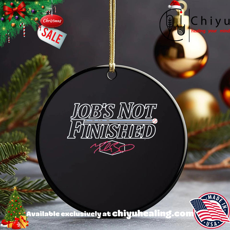 Los Angeles Dodgers Job's Not Finished signature shirt, Hoodie, Sweatshirt, Poster Canvas, Mug, Ornaments
