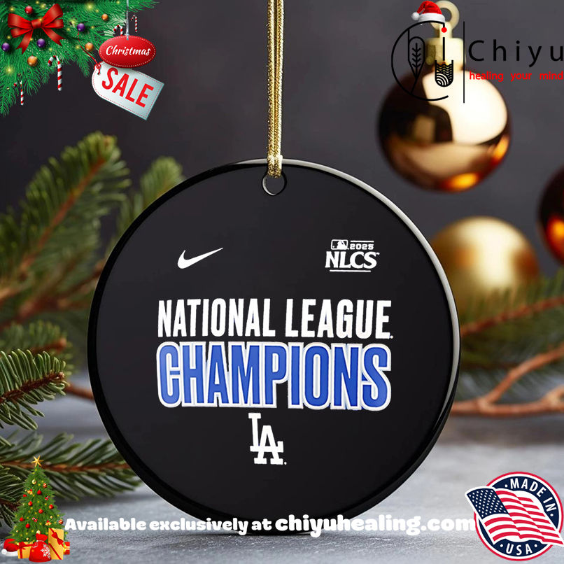 Los Angeles Dodgers National League Champions 2025 NLCS shirt, Hoodie, Sweatshirt, Poster Canvas, Mug, Ornaments