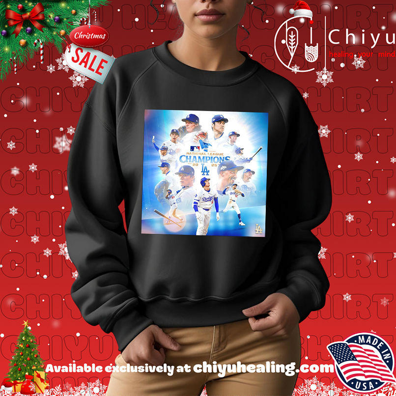 Los Angeles Dodgers National League Champions 2025 poster shirt Los Angeles Dodgers National League Champions 2025 poster shirt