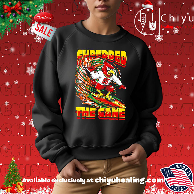 Louisville Cardinals Shredded the Cane shirt Louisville Cardinals Shredded the Cane shirt