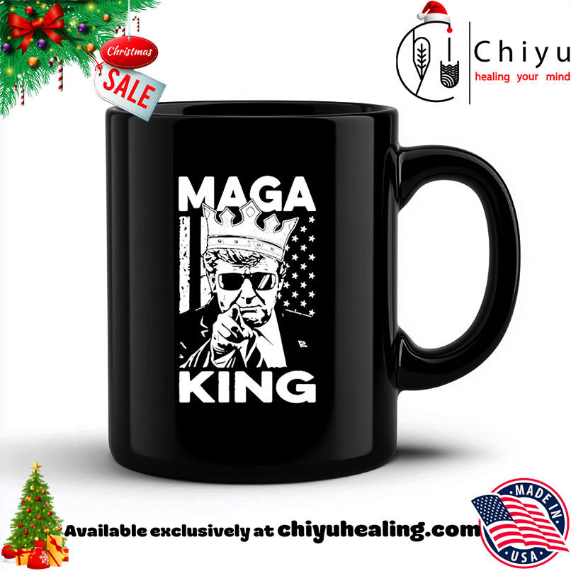 MAGA King Donald Trump cown 2025 vintage shirt, Hoodie, Sweatshirt, Poster Canvas, Mug, Ornaments