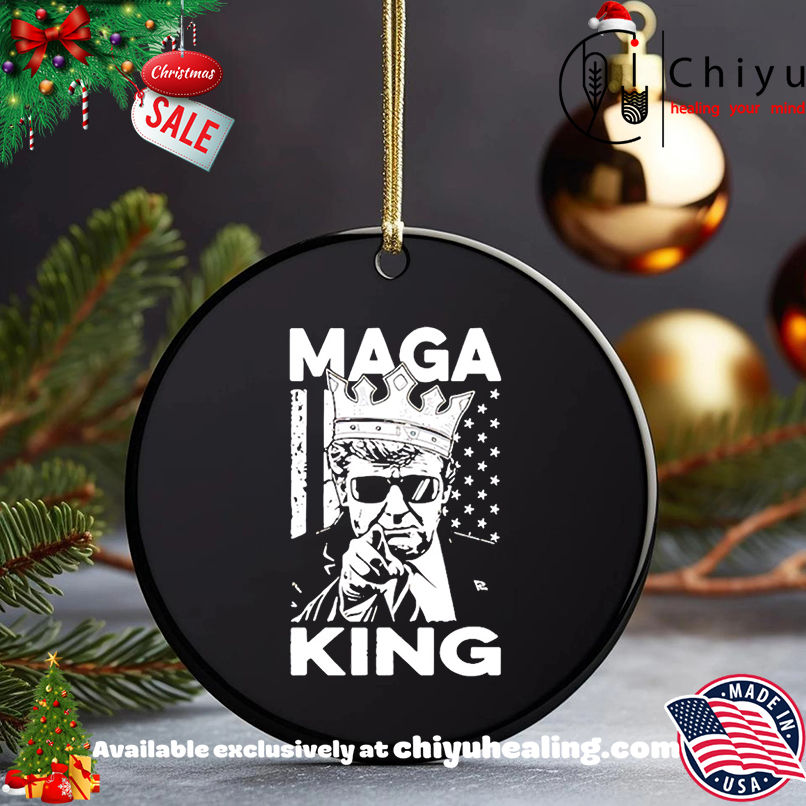 MAGA King Donald Trump cown 2025 vintage shirt, Hoodie, Sweatshirt, Poster Canvas, Mug, Ornaments