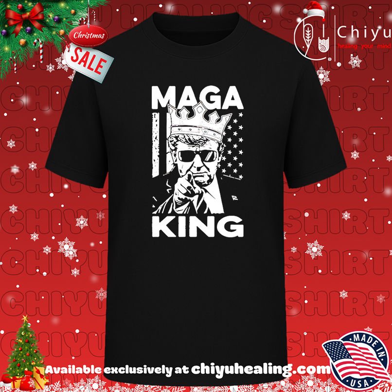 MAGA King Donald Trump cown 2025 vintage shirt, Hoodie, Sweatshirt, Poster Canvas, Mug, Ornaments