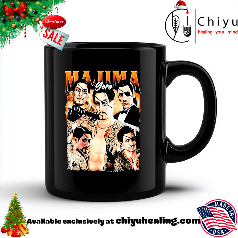 Majima Goro picture collage shirt, Hoodie, Sweatshirt, Poster Canvas, Mug, Ornaments
