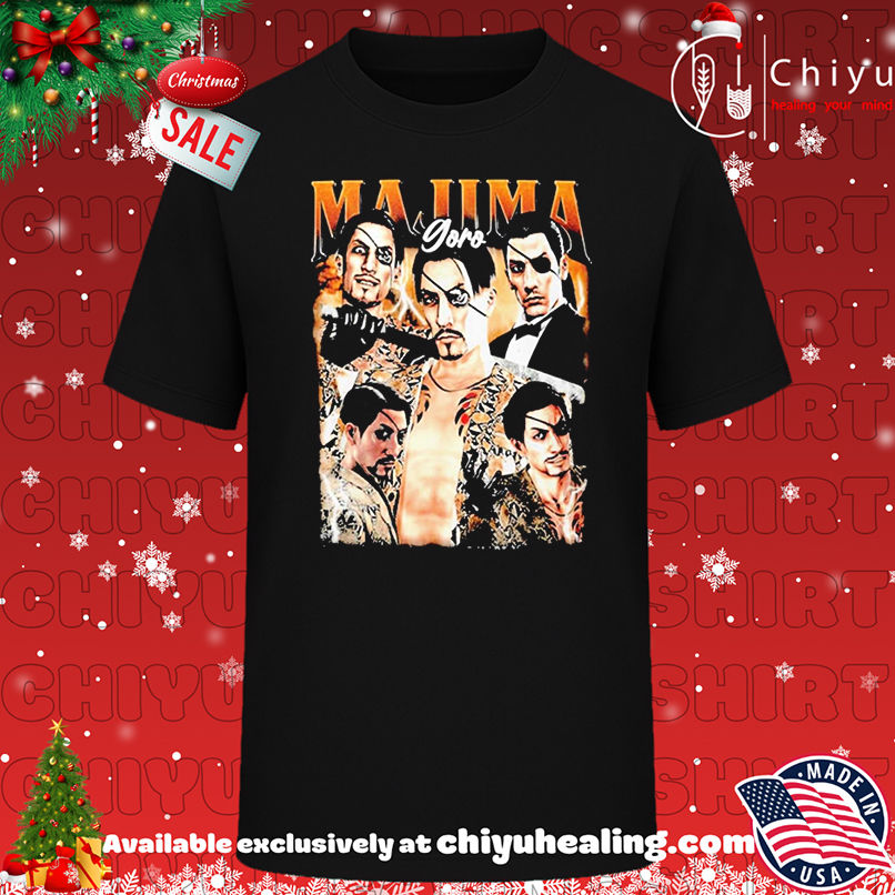 Majima Goro picture collage shirt, Hoodie, Sweatshirt, Poster Canvas, Mug, Ornaments