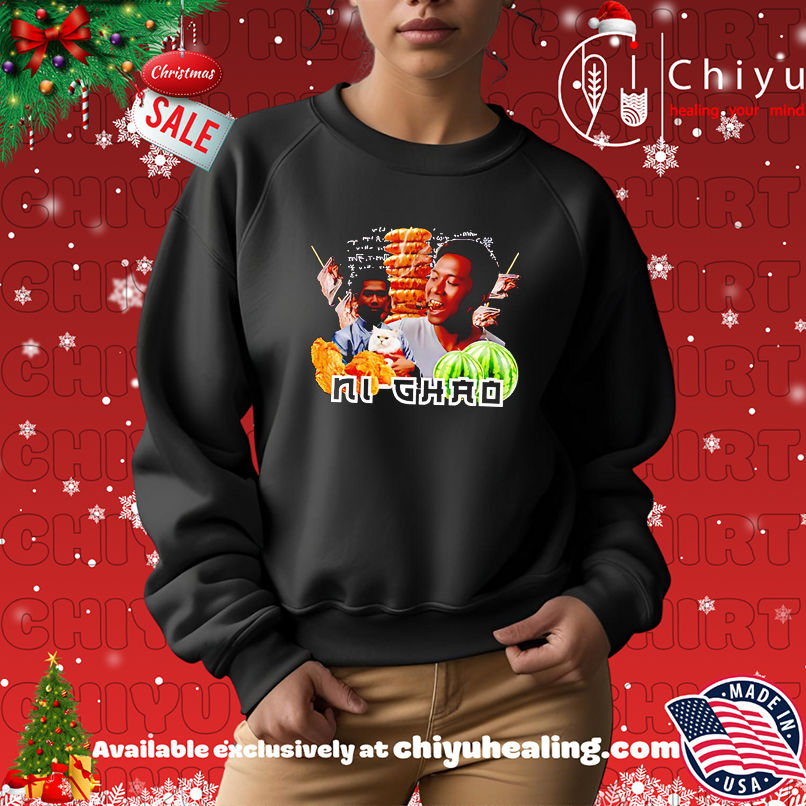 Ni ghao eating graphic shirt Ni ghao eating graphic shirt