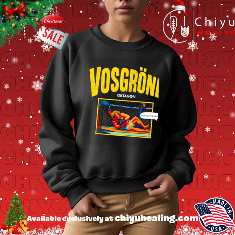 Oktagon Frederic Vosgrone attack the leg comic shirt Oktagon Frederic Vosgrone attack the leg comic shirt