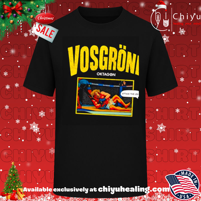 Oktagon Frederic Vosgrone attack the leg comic shirt, Hoodie, Sweatshirt, Poster Canvas, Mug, Ornaments