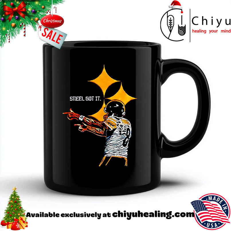 Pat Freiermuth Pittsburgh Steelers Steel Got It paint shirt, Hoodie, Sweatshirt, Poster Canvas, Mug, Ornaments