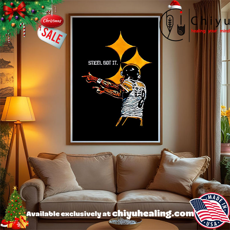 Pat Freiermuth Pittsburgh Steelers Steel Got It paint shirt, Hoodie, Sweatshirt, Poster Canvas, Mug, Ornaments