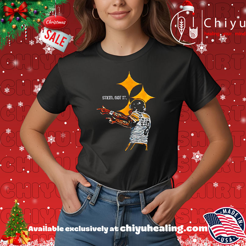 Pat Freiermuth Pittsburgh Steelers Steel Got It paint shirt, Hoodie, Sweatshirt, Poster Canvas, Mug, Ornaments