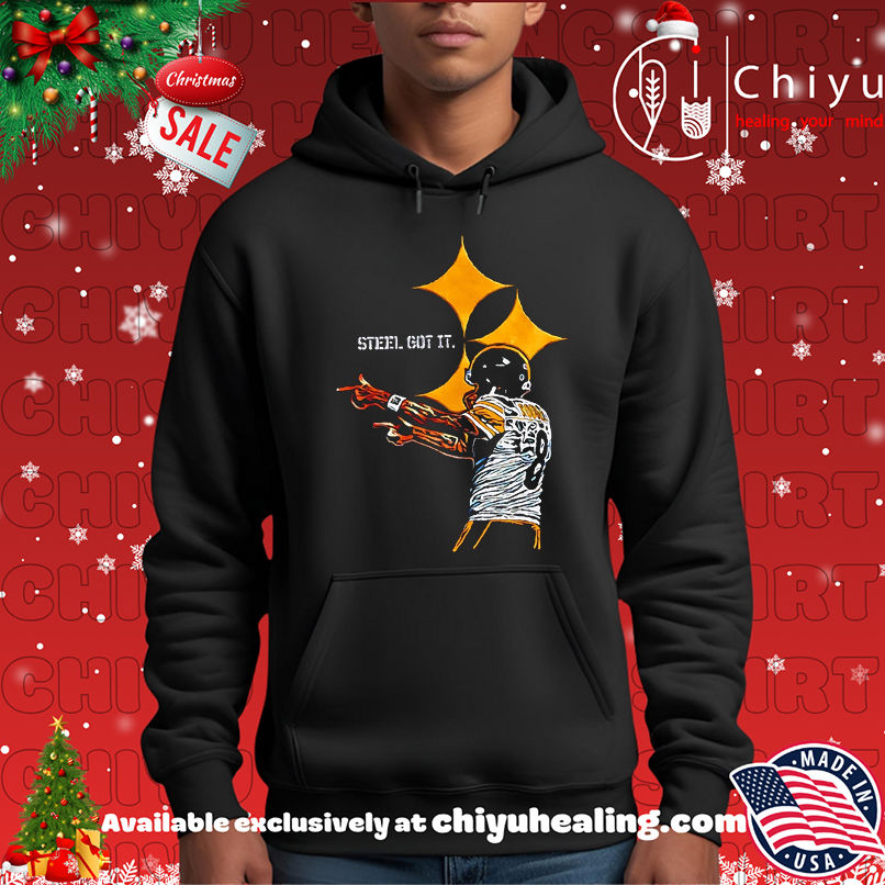 Pat Freiermuth Pittsburgh Steelers Steel Got It paint shirt Pat Freiermuth Pittsburgh Steelers Steel Got It paint shirt