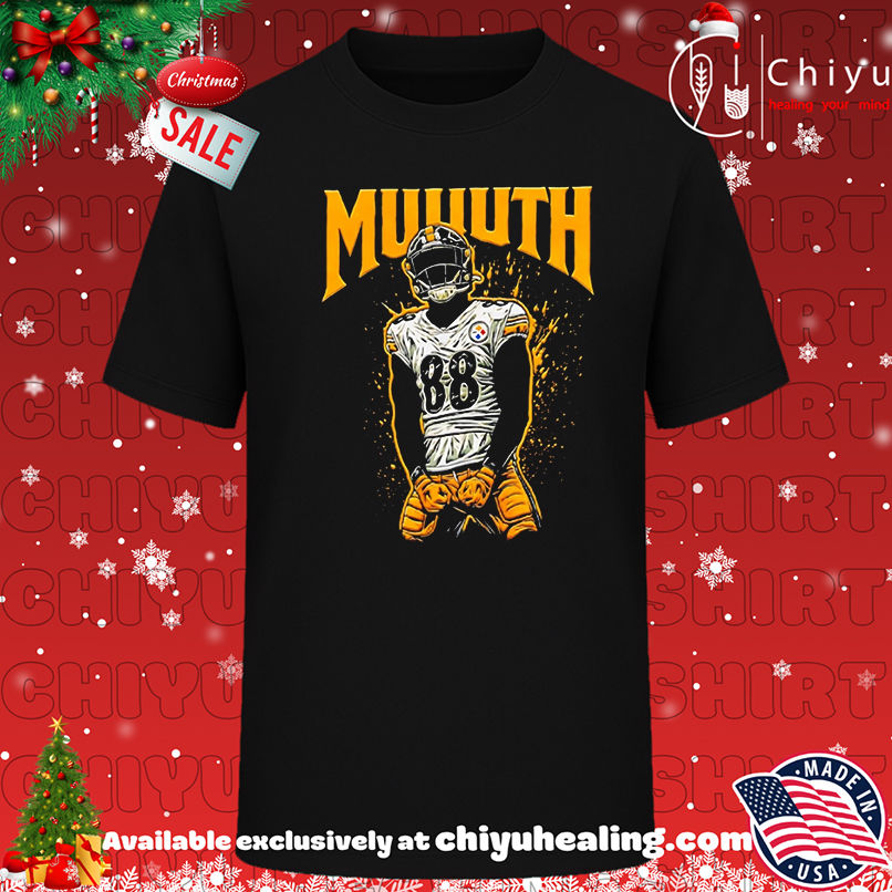 Pat Freiermuth Pittsburgh Steelers muuuth paint shirt, Hoodie, Sweatshirt, Poster Canvas, Mug, Ornaments