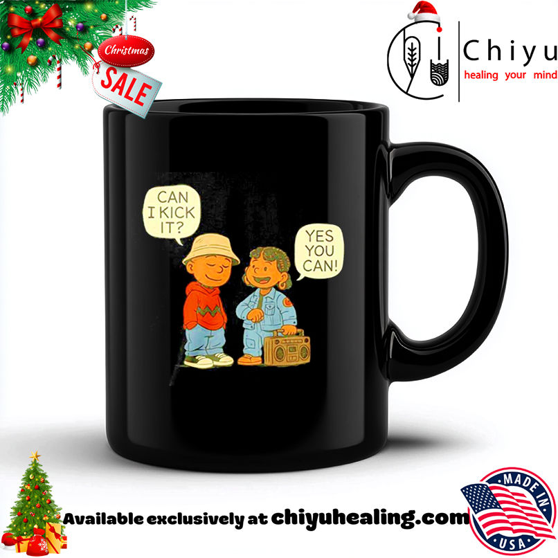 Peanuts Can I kick it yes you can cartoon shirt, Hoodie, Sweatshirt, Poster Canvas, Mug, Ornaments