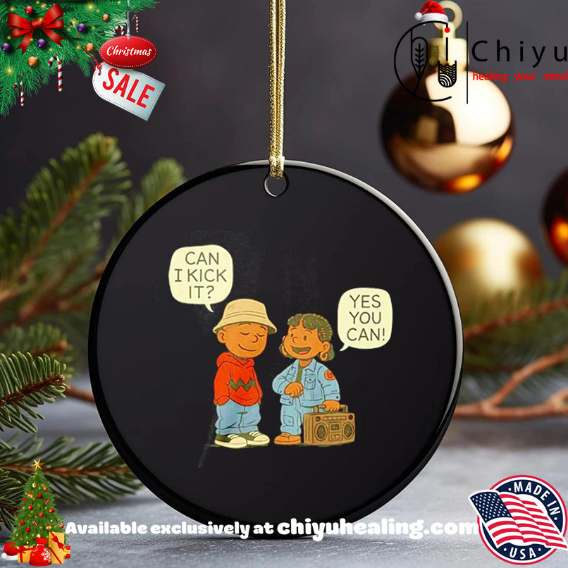 Peanuts Can I kick it yes you can cartoon shirt, Hoodie, Sweatshirt, Poster Canvas, Mug, Ornaments