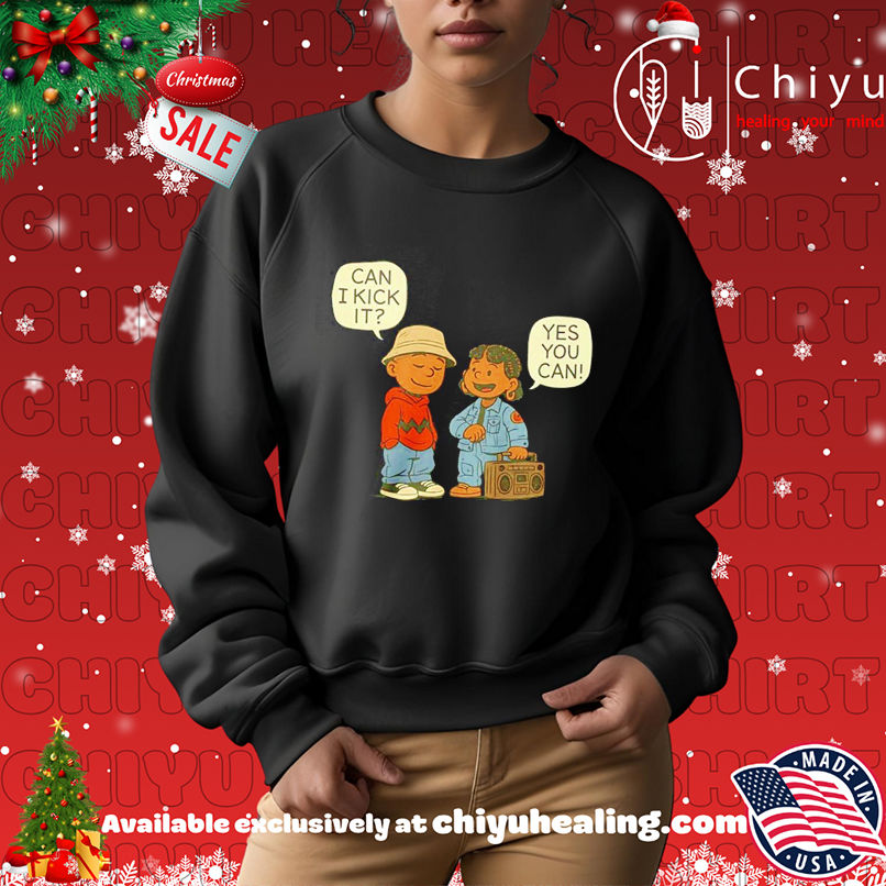Peanuts Can I kick it yes you can cartoon shirt Peanuts Can I kick it yes you can cartoon shirt
