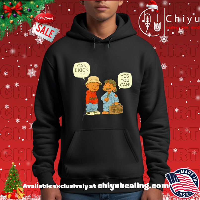 Peanuts Can I kick it yes you can cartoon shirt Peanuts Can I kick it yes you can cartoon shirt