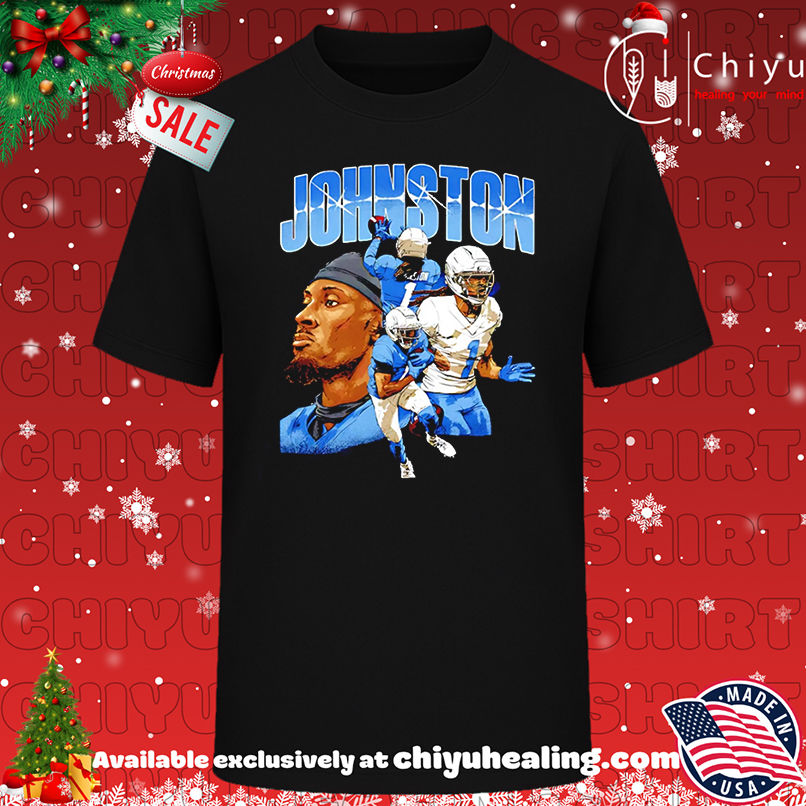 Quentin Johnston Los Angeles Chargers Collage shirt, Hoodie, Sweatshirt, Poster Canvas, Mug, Ornaments