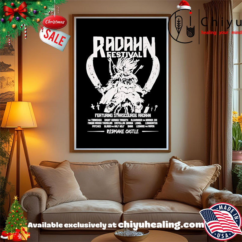 Radahn Festival Featuring Staascouage Aaoahn Redmane Castle shirt, Hoodie, Sweatshirt, Poster Canvas, Mug, Ornaments