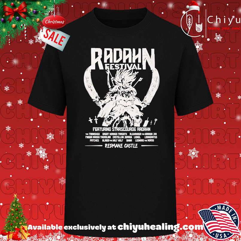 Radahn Festival Featuring Staascouage Aaoahn Redmane Castle shirt, Hoodie, Sweatshirt, Poster Canvas, Mug, Ornaments
